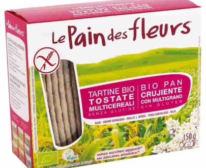 Βιολογικά κράκερς πολύσπορου 150g, Le Pain des fleurs