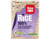 Βιολογικές λεπτές ρυζογκοφρέτες χωρίς αλάτι 130g, lima