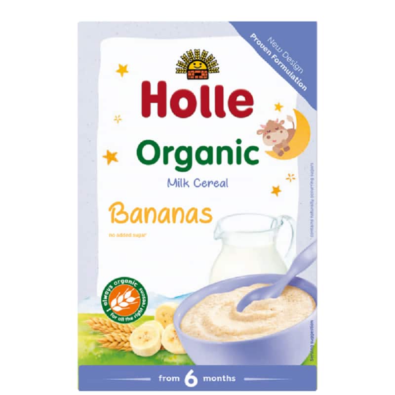 Βιολογική κρέμα μπανάνα με γάλα 250g, Holle
