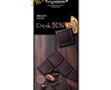 Βιολογική μαύρη σοκολάτα 90% κακάο 70g, Benjamissimo