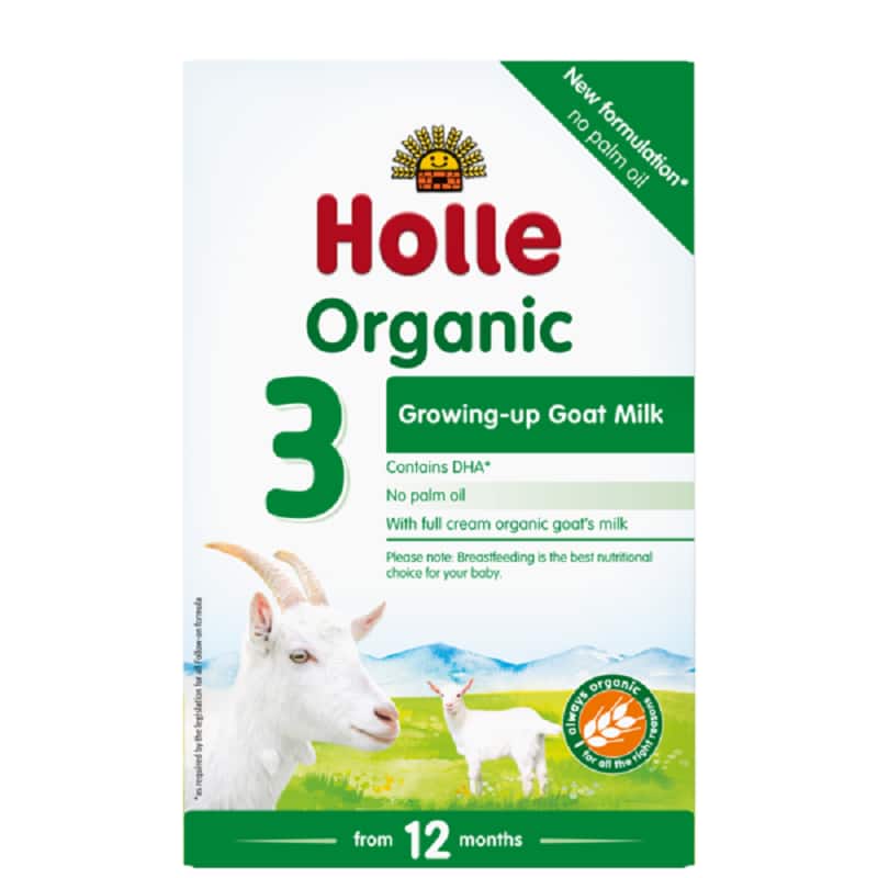 Βιολογικό βρεφικό κατσικίσιο γάλα φόρμουλα Νο3 (από τον 12ο μήνα) 400g, Holle