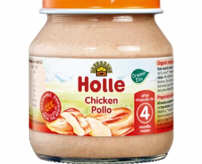 Βιολογικό κοτόπουλο σε βάζο 125g, Holle