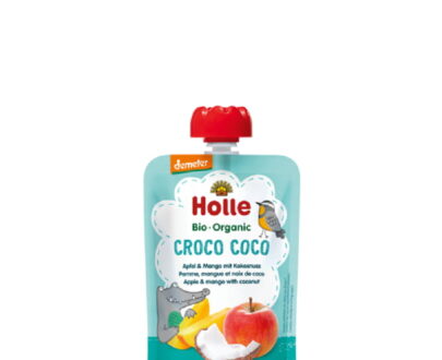 Βιολογικός πουρές μήλο, μάνγκο & καρύδα 100g, Holle