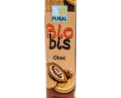 Βιολογικά μπισκότα με γέμιση σοκολάτας 300g, Pural