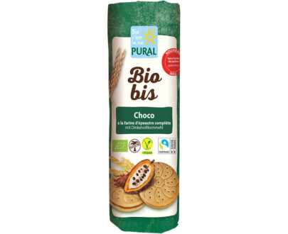 Βιολογικά μπισκότα ντίνκελ με σοκολάτα 320g, Pural