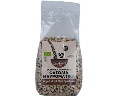 Βιολογικά φασόλια μαυρομάτικα 400g, Βιοαγρός