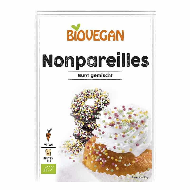 Βιολογικές πολύχρωμες πέρλες τρούφας 35g, Biovegan