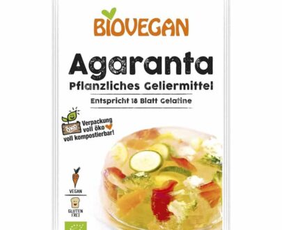 Βιολογική φυτική ζελατίνη Αγάρ Αγάρ 18g, Biovegan