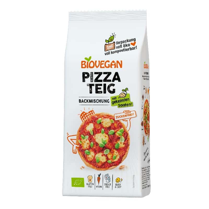 Βιολογικό μείγμα για πίτσα 300g, Biovegan