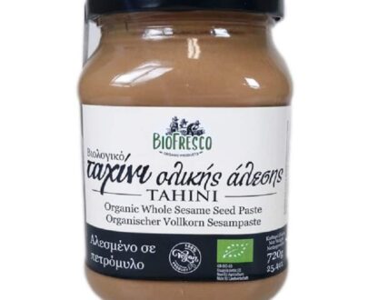 Βιολογικό ταχίνι ολικής άλεσης 720g, Βιοφρέσκο