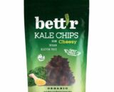 Βιολογικά τσιπς λαχανίδας (Kale) με vegan τυρί 30g, bettr