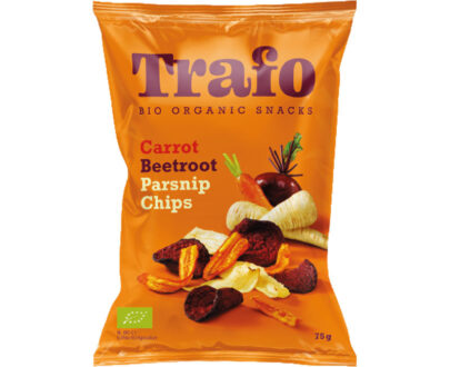Βιολογικά τσιπς λαχανικών 75g, Trafo
