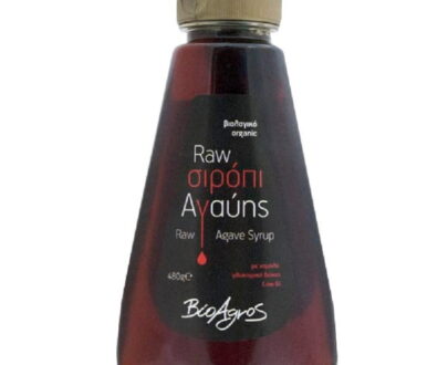Βιολογικό raw σιρόπι αγαύης 360ml, Βιοαγρός