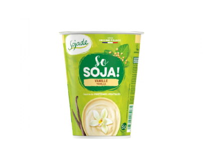 Βιολογικό επιδόρπιο σόγιας με βανίλια 400g, Sojade