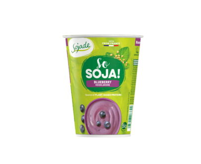 Βιολογικό επιδόρπιο σόγιας με μύρτιλλο 400g, Sojade