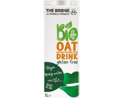 Βιολογικό ρόφημα βρώμης χωρίς γλουτένη 1L, The Bridge