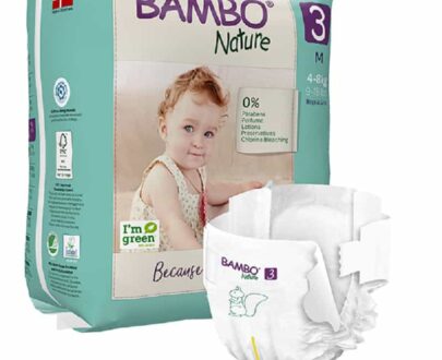 Πάνες Νο 3 για 4-8 κιλά 28 τεμάχια, Bambo Nature