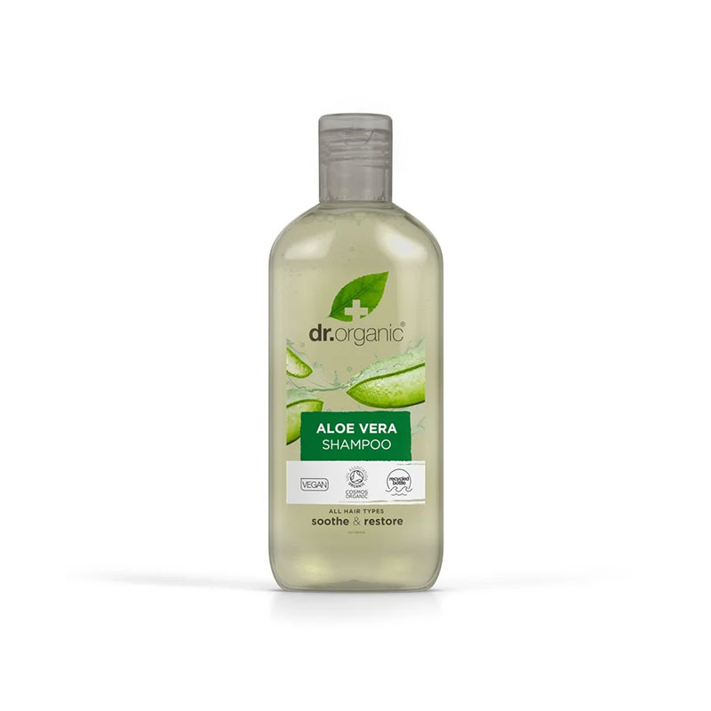 Βιολογικό σαμπουάν με αλόη 265ml, dr.organic