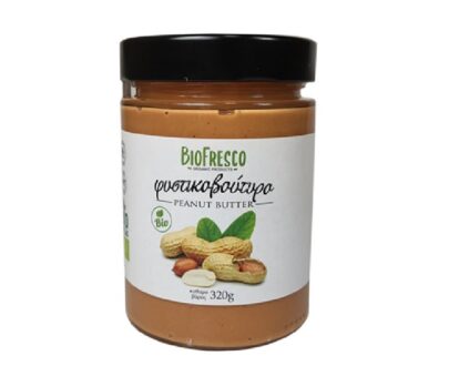 Βιολογικό φυστικοβούτυρο 320g, Βιοφρέσκο
