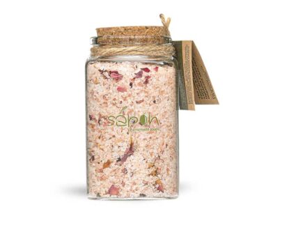 Άλατα μπάνιου με άρωμα τριαντάφυλλο Detox 100ml, sapon