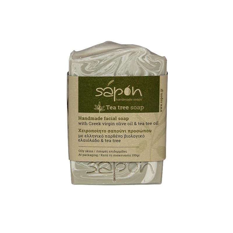 Χειροποίητο σαπούνι με tea tree 100g, sapon