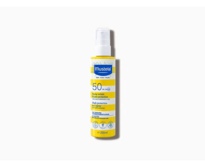 Αντηλιακό σπρέι υψηλής προστασίας SPF50 200ml, Mustela