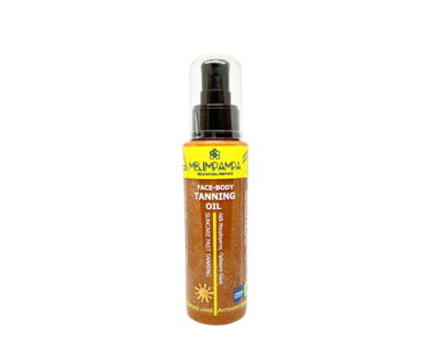 Έλαιο μαυρίσματος προσώπου & σώματος 100ml, ΜέλιΜπαμπά