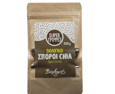 Βιολογικοί σπόροι chia 200g, Βιοαγρός