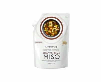Βιολογική πάστα Miso με καστανό ρύζι 300g, Clearspring