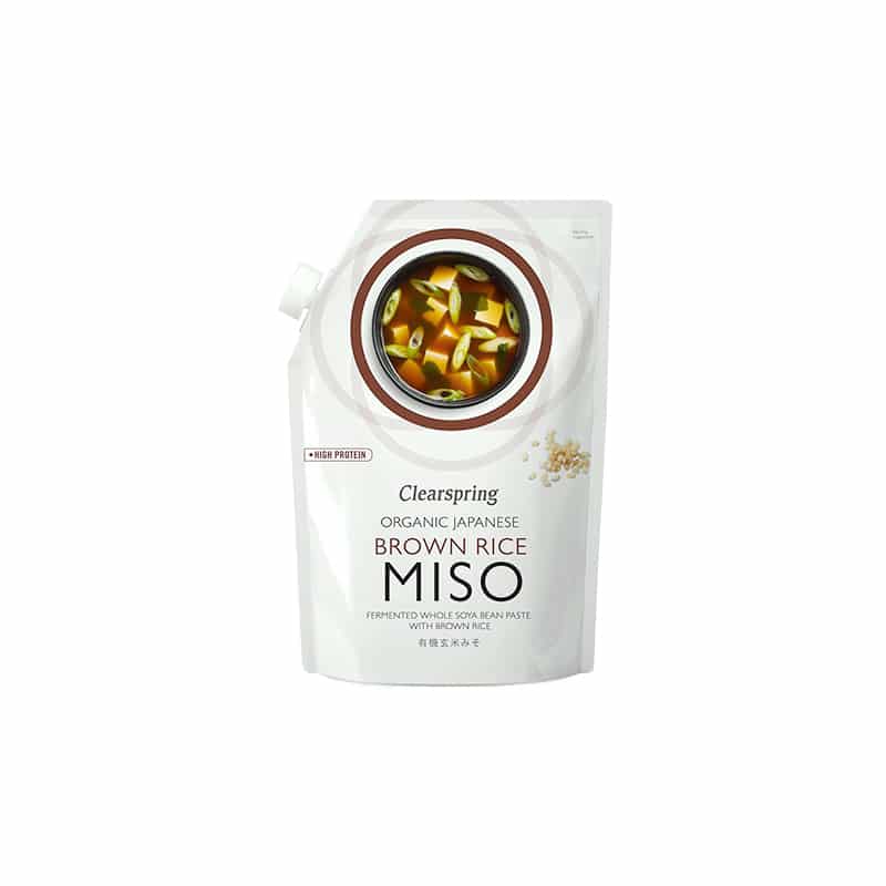 Βιολογική πάστα Miso με καστανό ρύζι 300g, Clearspring