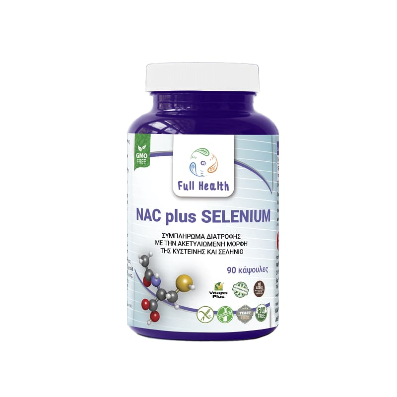 NAC plus Selenium 90caps, Full Health