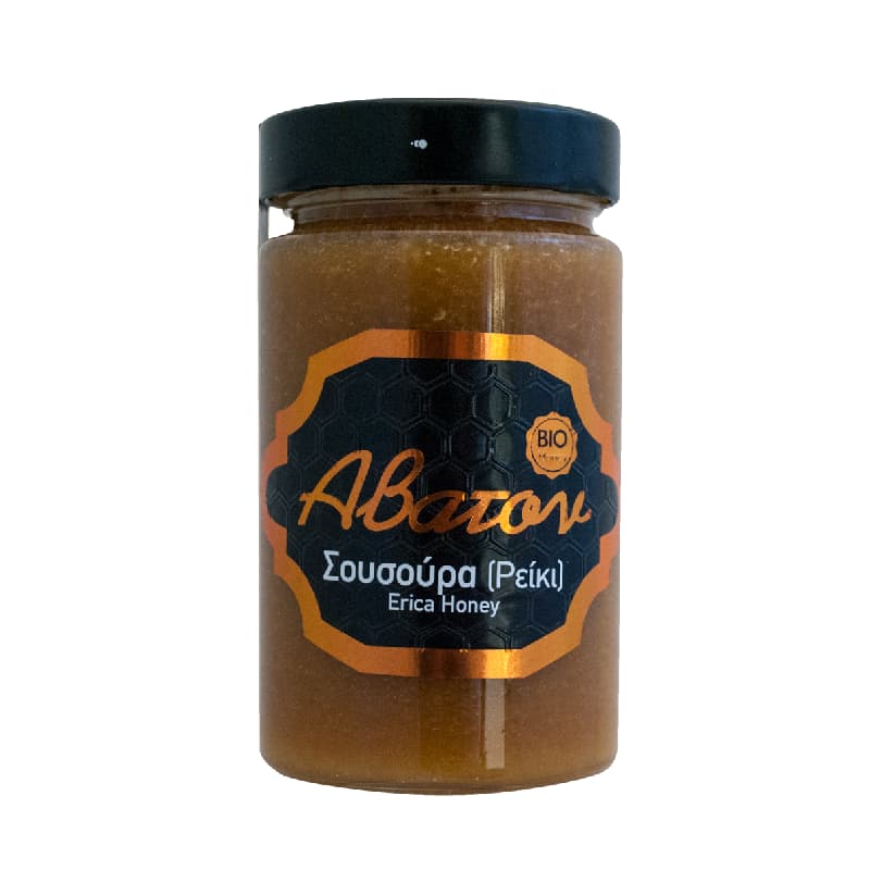 Βιολογικό μέλι από σουσούρα ρείκι 400g, Άβατον