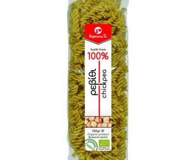 Βιολογικές βίδες ρεβυθιού 250g, Κερκίνης Γη
